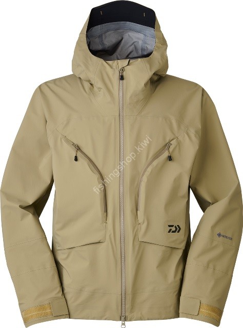 DAIWA DR-1624J Gore-Tex Active Stream Rain Jacket (Light Beige) M