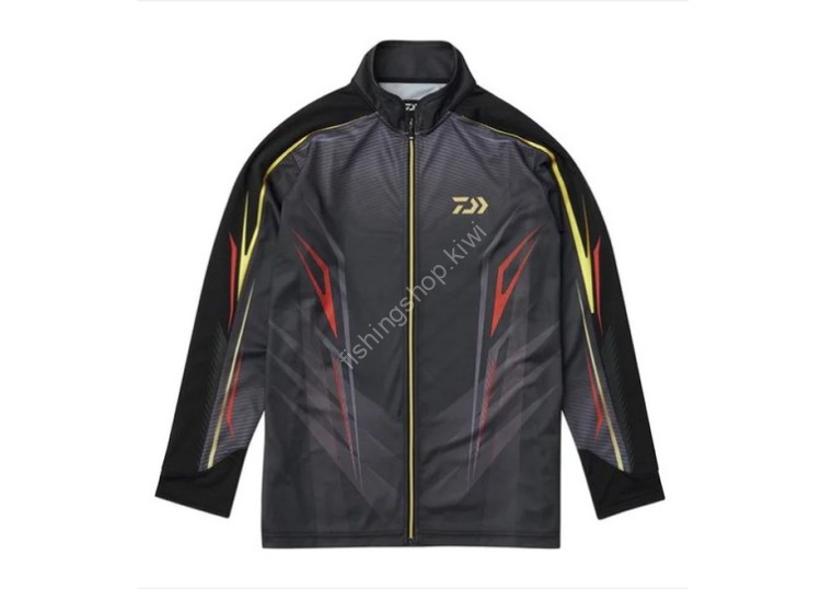 DAIWA DE-7324T Tournament Wind Block Dry Shirt M #Black