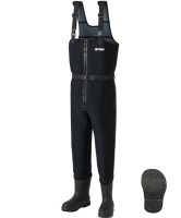 RBB 7625 Front Open Waders CR M #Black