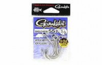 GAMAKATSU Single Hook 55BL [Silver] #3/0 (5pcs)