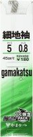 GAMAKATSU Hosoji Sleeve w/Tread [Brown] #5