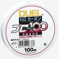 DUEL H.D.Carbon Pro100S Fluoro100% [Clear] 100m #10 (35lb)