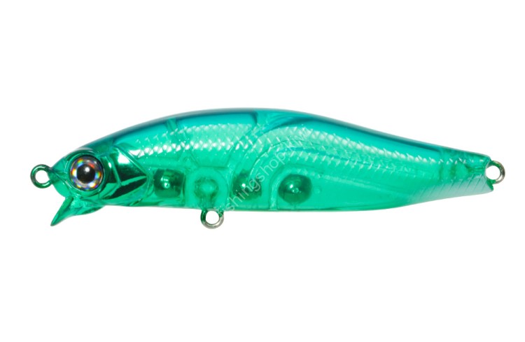 ISSEI Kaitaro Ame Minnow 55SR-SF #014 Kabra Green Tail Glow