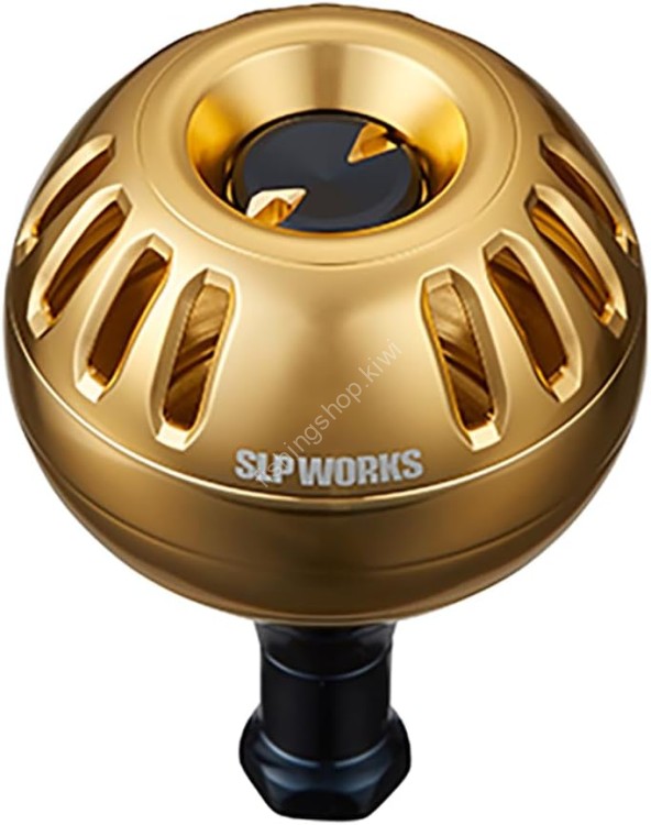 SLP WORKS RCS 25 Saltiga 47mm Aluminum Power Round Knob #Gold