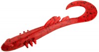 BAIT BREATH BeTanCo Slim Curly Tail 2.5" #S801 Unami Red / Seed