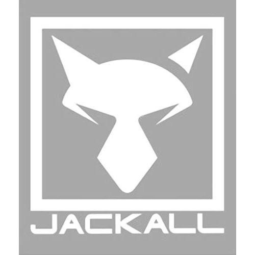 JACKALL JK Cutting Sticker Square L White