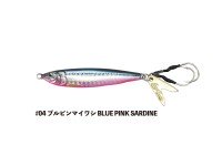 LITTLE JACK Metal Adict Type-Zero 60g #04 Blue Pink Sardine