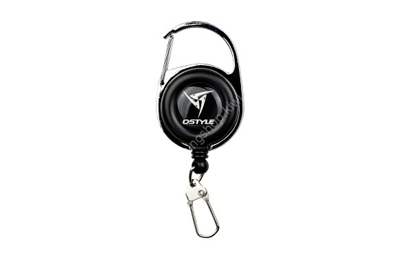 DSTYLE Dstyle Carabiner Pin On Reel Black