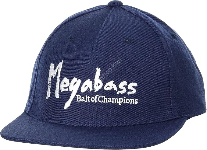 MEGABASS Megabass Cap Brush Snapback [Navy/White] Free