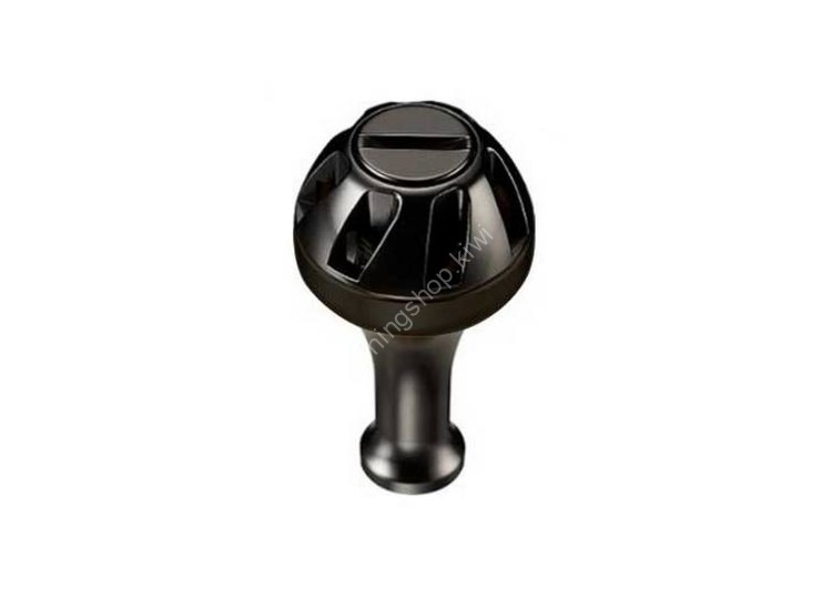 SLP WORKS Daiwa Color Aluminum Round Handle Knob S #Black