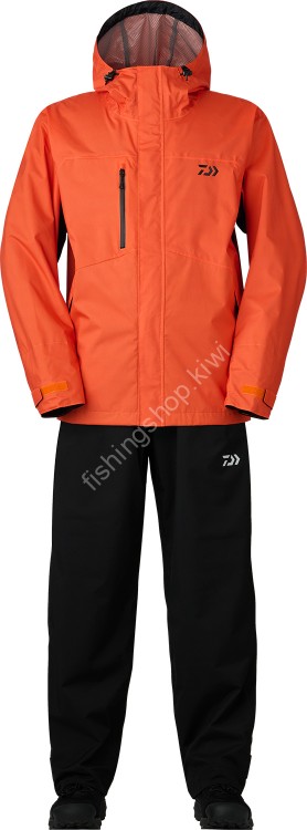DAIWA DR-3824 Rainmax Rain Suit (Orange) M
