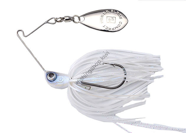 PRO'S FACTORY Mini Spin 1/8 WHITE SHAD