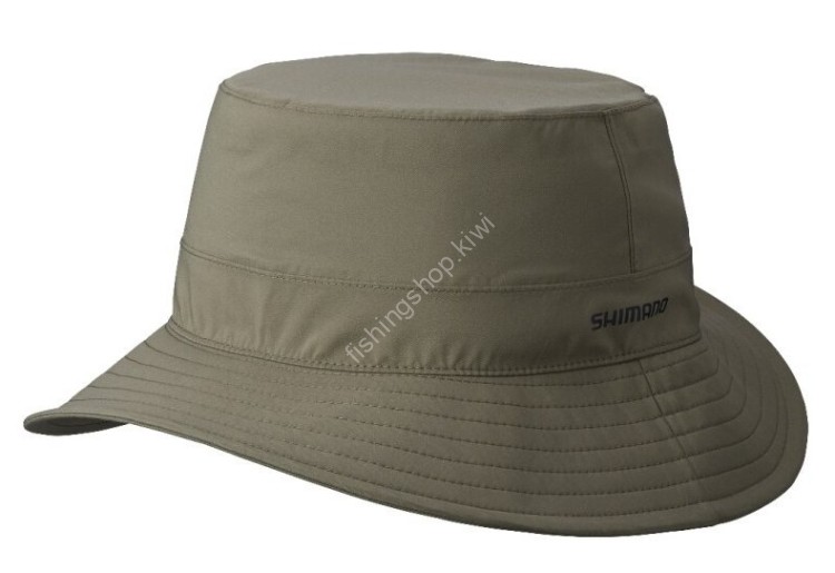 SHIMANO CA-063V Rain Bucket Hat Dark Khaki L