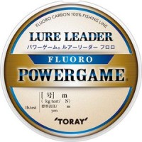 TORAY Powergame Lure Leader Fluoro [Natural] 30m #8 (30lb)