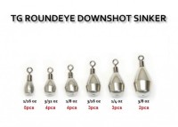 REINS TG Roundeye Downshot Sinker 1/16oz (1.8g)