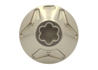 LIVRE Center Handle Nut for Daiwa Left-Handed #Titanium