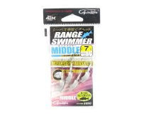 GAMAKATSU Range Swimmer Type Middle [Silver] 7g #2/0 (4pcs)