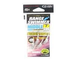 GAMAKATSU Range Swimmer Type Middle [Silver] 7g #2/0 (4pcs)