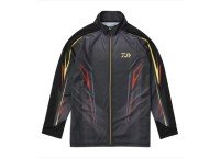DAIWA DE-7324T Tournament Wind Block Dry Shirt L #Black