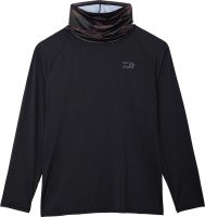 DAIWA DE-6023 Ice Dry High Neck Rash Guard (Black) XL