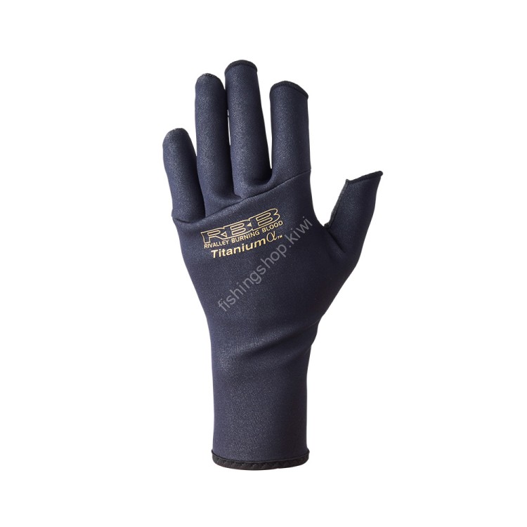RBB 7735 Titanium Glove HS II (BK/Gold) L