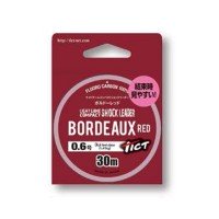 TICT Light Game Compact Shock Leader [Bordeaux Red] 30m #0.6 (2lb)