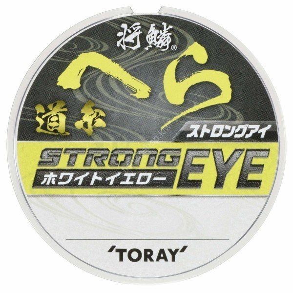 TORAY Shorin Hera Strong Eye [White Yellow] 50m #0.8 (3lb)