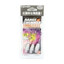 GAMAKATSU Range Swimmer Long Cast [Silver] 35g #4/0 (3pcs)