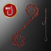 MATSUOKA SPECIAL Alpha 80mm with Hooks #Zebra Red Gold Lame