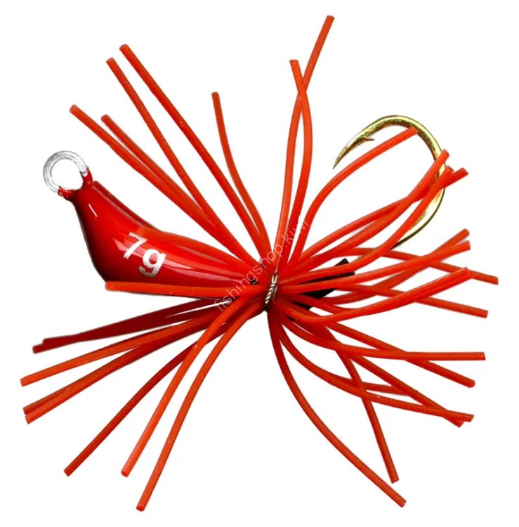 BASSDAY Benishoga 7.0g #01 Full Red