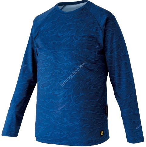 GAMAKATSU GM3730 No Fly Zone(R) Raglan Sleeve T-Shirt (Navy) M