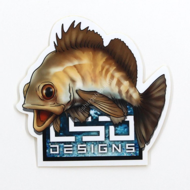 LSD Outdoor Weathering Sticker "Fish" #Catroon Mebaru