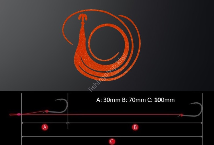 MATSUOKA SPECIAL Next Triple 120mm Phoenix with Hooks #Dark Orange