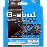 YGK G-Soul Super Jig Man X4 [Multicolor] 300m #1.5 (25lb)