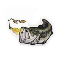 OTHER BRANDS HISAO DESING Black Bass Sticker