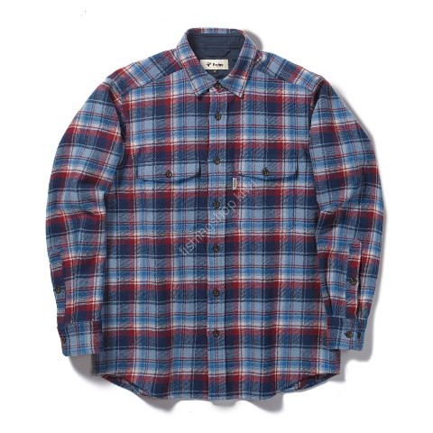 TIEMCO Foxfire WW Retro Check Shirt (Blue) L