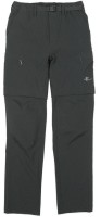 TIEMCO Foxfire Dry Split Zip-Off Pants (Black) S