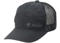 TIEMCO Foxfire Supplex Logo Mesh Cap (Black) Free Size