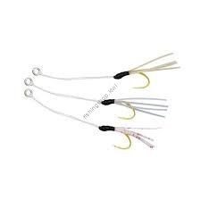 JACKALL Nanodrop Sparehook Set [Lame Clear] (3pcs)
