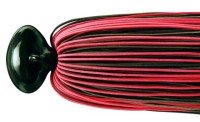 DEPS Hype Football Jig 3/8oz Fine Rubber Skirt #13 Watermelon/Red
