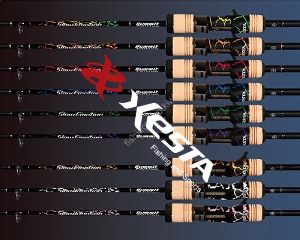 XESTA Slow Emotion Summit Edition B645 Rods buy at Fishingshop.kiwi