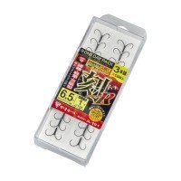 GAMAKATSU G-Hard V2 Toki R 3 anchors [Nano Smooth Coat] #7 One Day Pack (18pcs)