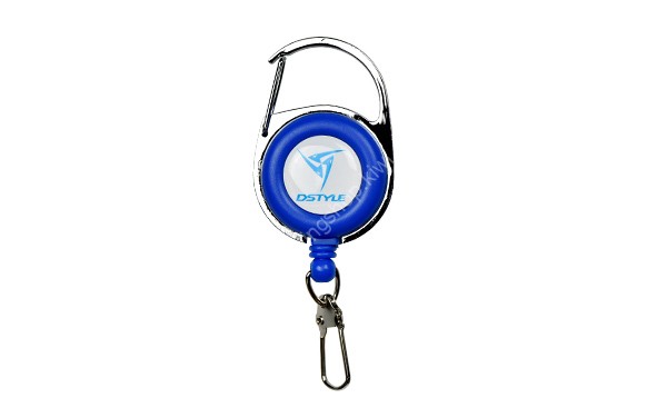 DSTYLE Dstyle Carabiner Pin On Reel Blue