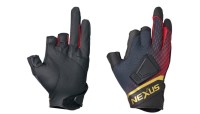 SHIMANO GL-112V Nexus Windproof Magnetic Gloves 3 (Red) XL