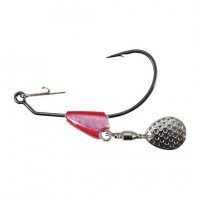 DUO The Rock Spin Hook [Red] #2/0 3.5g (3pcs)
