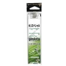 GAMAKATSU Kiji Special w/45cm Thread [Brown] #8 Line 0.8 (7pcs)