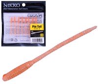 NIKKO 598 Pin Tail 1.9" #C08 UV Glow Clear Orange
