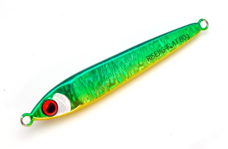 RISE JAPAN Rise Jig Flat 45g #RJ04 Green Gold