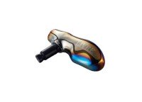 LIVRE 5984 TB-1 Titanium T-shaped Handle Knob for Shimano B #Fire/Black