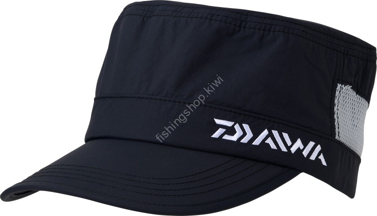 DAIWA DC-6524 Half Mesh Work Cap (Black) Free Size